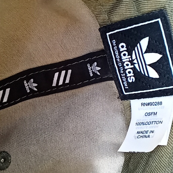 Unisex Adidas Camo Baseball Cap White Logos - Picture 3 of 3